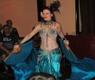 Fulya performing at Belly Jewels summer hafla